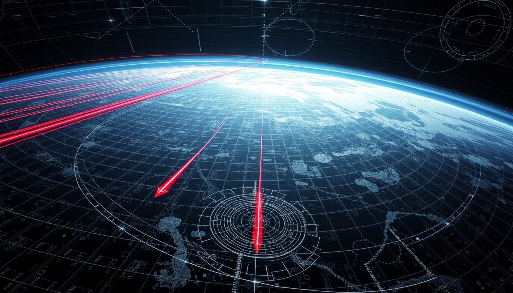 Mô hình hình học hỏa lực trong không gian chiến trường hiện đại