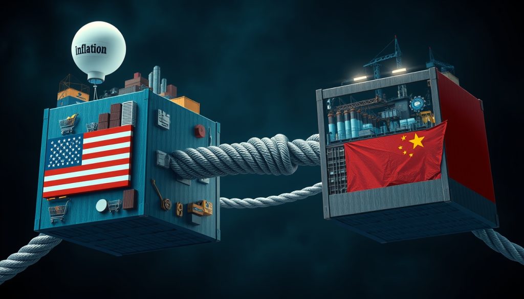 Chuỗi cung ứng Mỹ Trung Quốc như sợi dây trói buộc hai nền kinh tế – một bên là lạm phát Mỹ, một bên là việc làm Trung Quốc