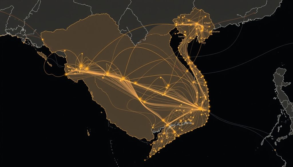 vietnam high speed rail network layered funnels