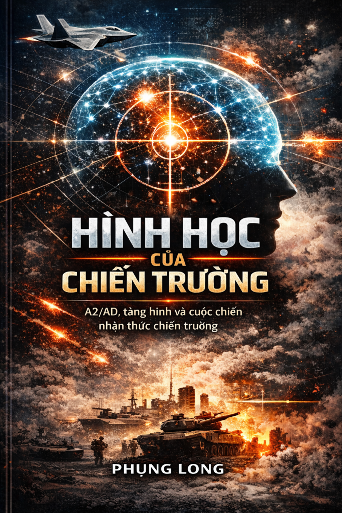 Bìa sách Hình Học Của Chiến Trường – A2/AD và chiến tranh nhận thức