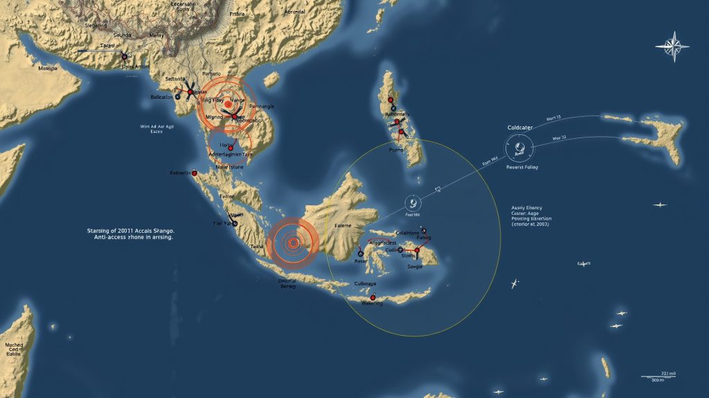 Chuỗi đảo thứ nhất đóng vai trò quan trọng trong chiến lược A2/AD tại Tây Thái Bình Dương.