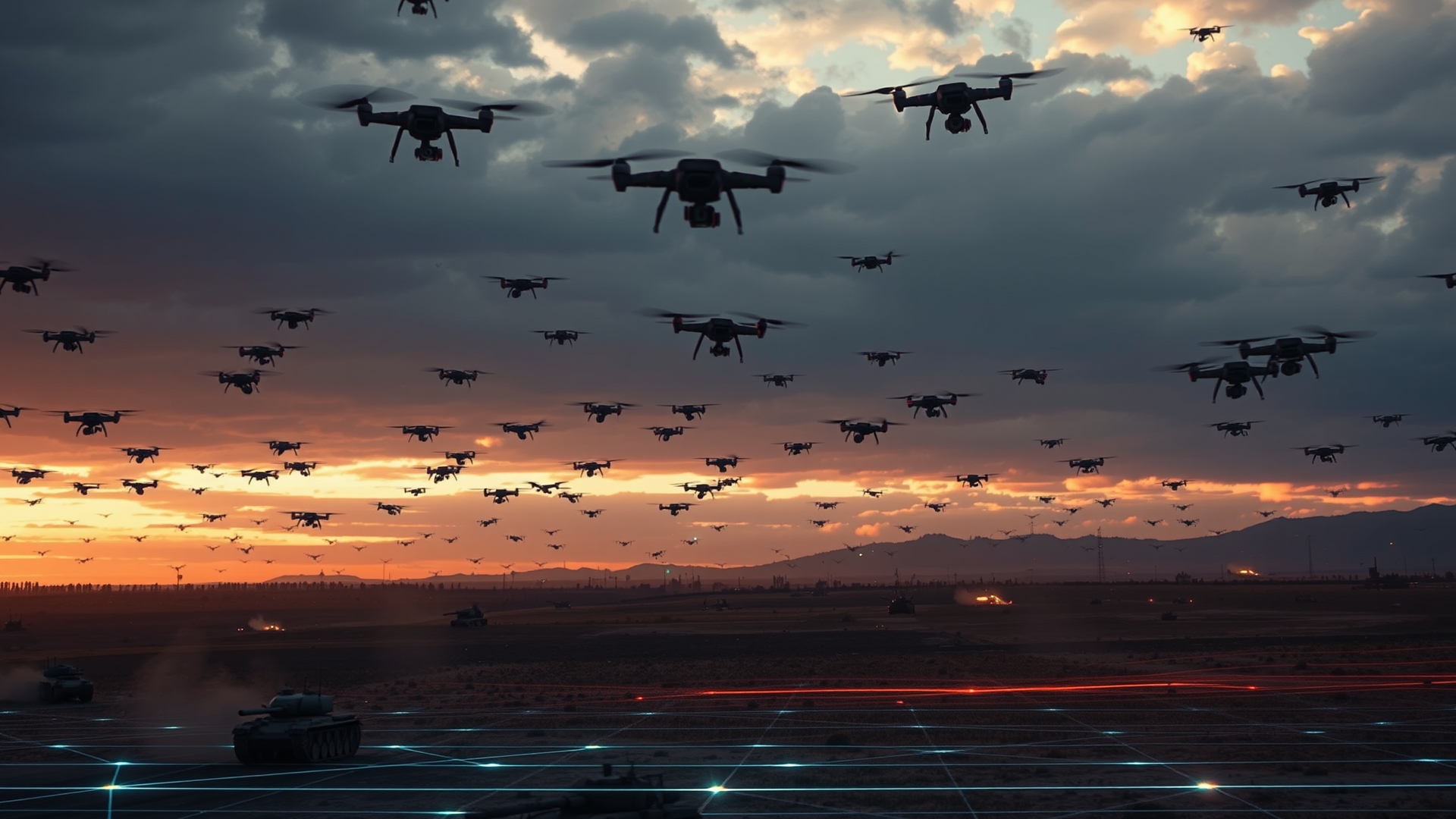 You are currently viewing Drone Chiến Trường: Cách Mạng Hình Học Trong Chiến Tranh