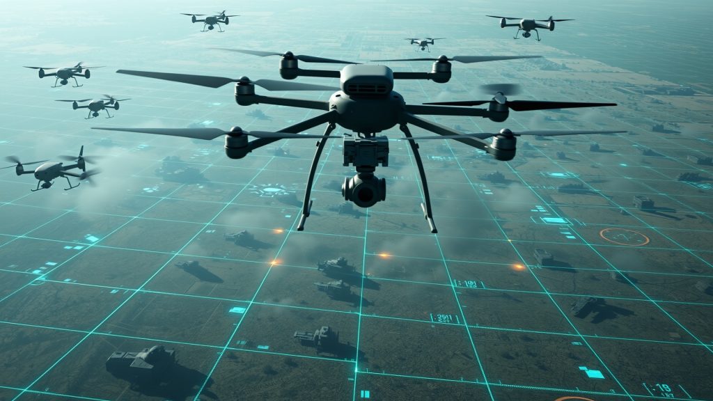 Drone chiến trường khiến không gian chiến đấu ngày càng minh bạch hơn.
