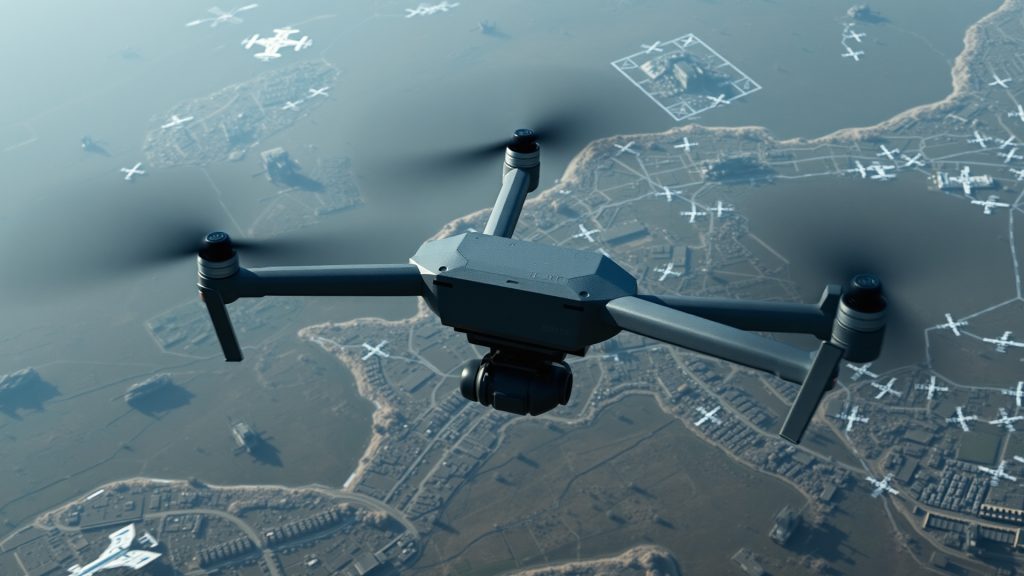 Săn tìm mục tiêu trong chiến tranh Ukraine bằng drone và vệ tinh