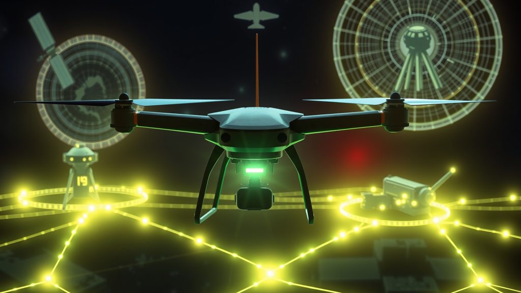 Drone chỉ là một phần của mạng lưới cảm biến trên chiến trường hiện đại.