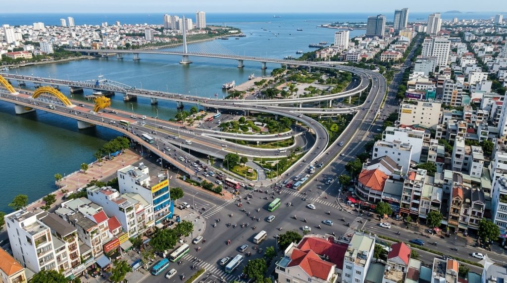 Giải ngân đầu tư công Đà Nẵng gắn với tiến độ thi công và khối lượng xây dựng hạ tầng.