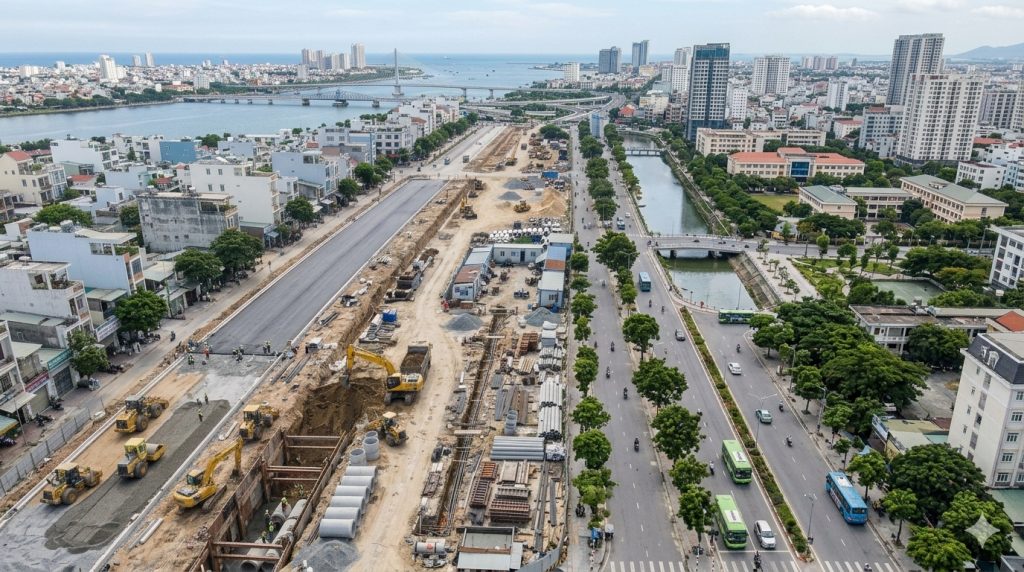 Giải ngân đầu tư công Đà Nẵng và quá trình chuyển đổi vốn thành công trình, công năng hạ tầng và giá trị phát triển.